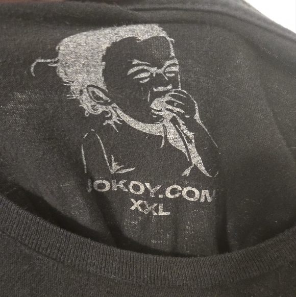 JO KOY Black T Shirt Funny Is Funny 2022 World Tour 2 Sided Tee Mens Size XXLle - Picture 3 of 6